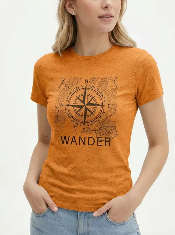 Travel Wander Compass T-Shirt