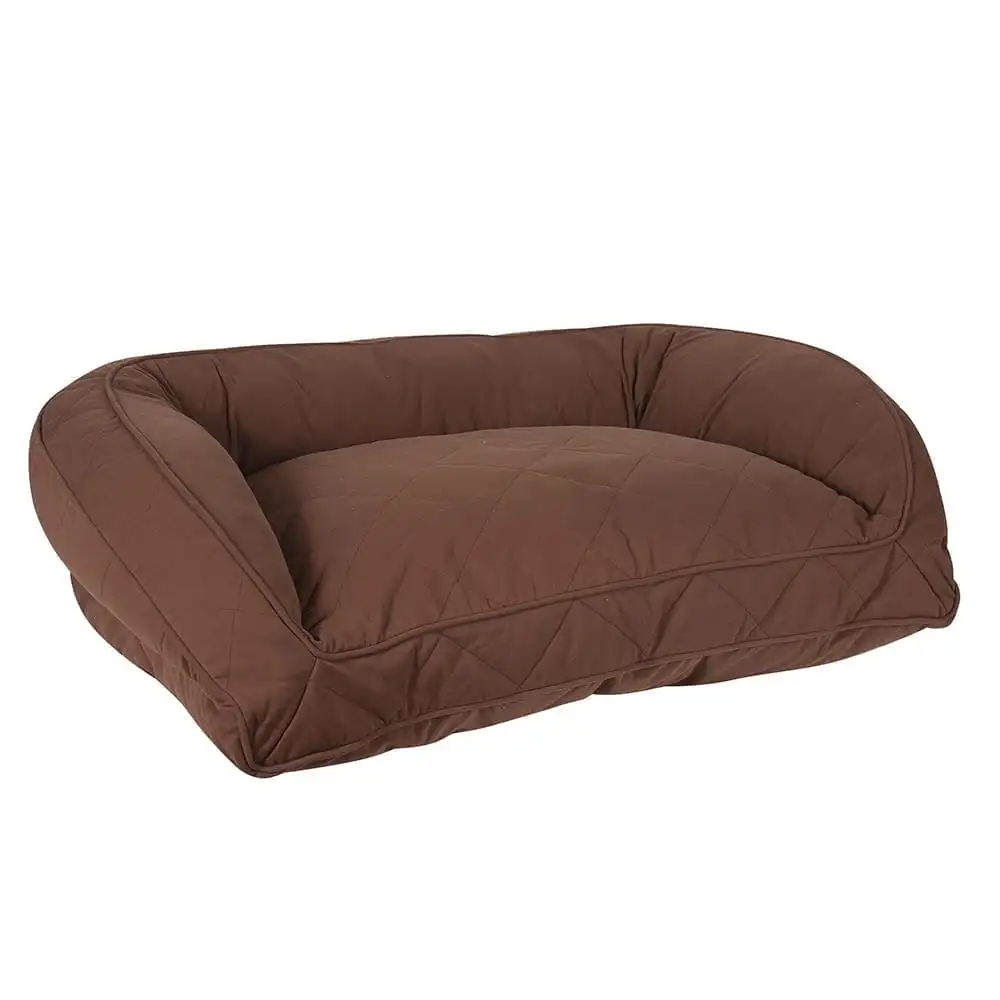 Bolster Quilted Playful Simple Pet Bed