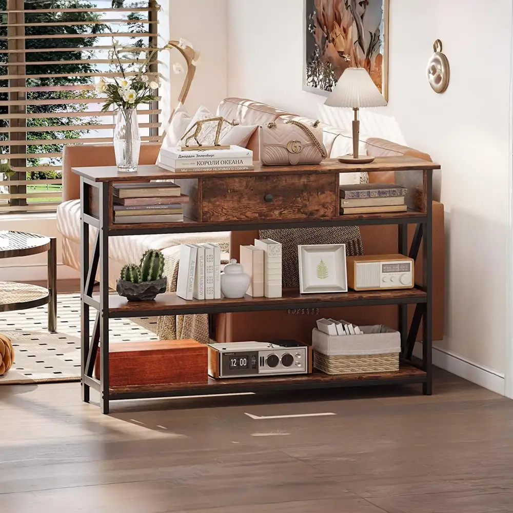 Minimalist Drawer Console Table