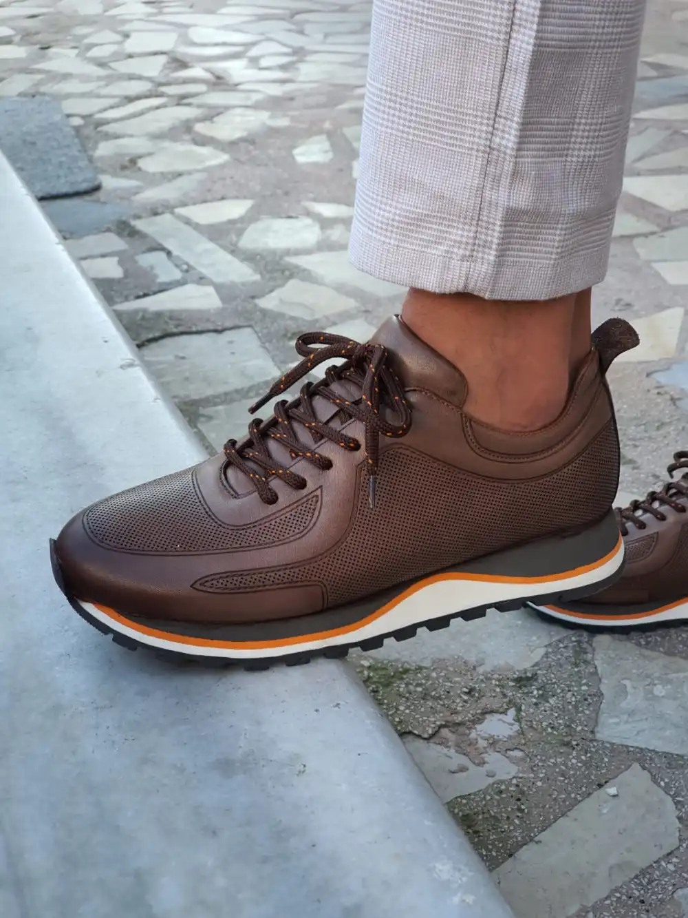 Classic High-Top Lace Up Sneakers