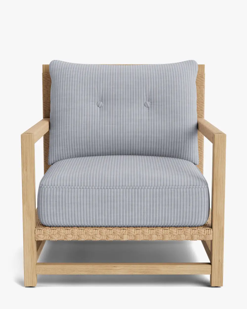 Organic Teak Outdoor Lounge Chair