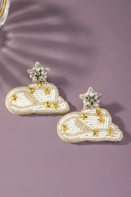 Pullover Charm Drop Earrings