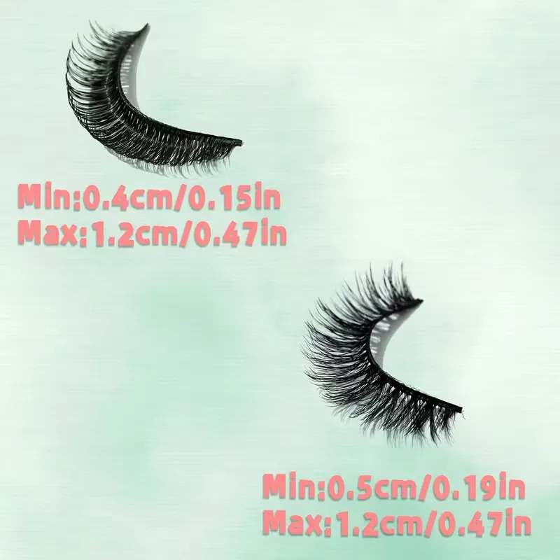 Natural Volume False Eyelashes Set
