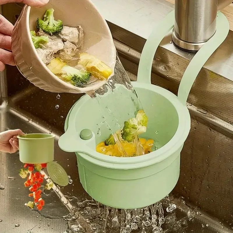 Install The Sink Filter Basket On The Automatic Tilting Faucet