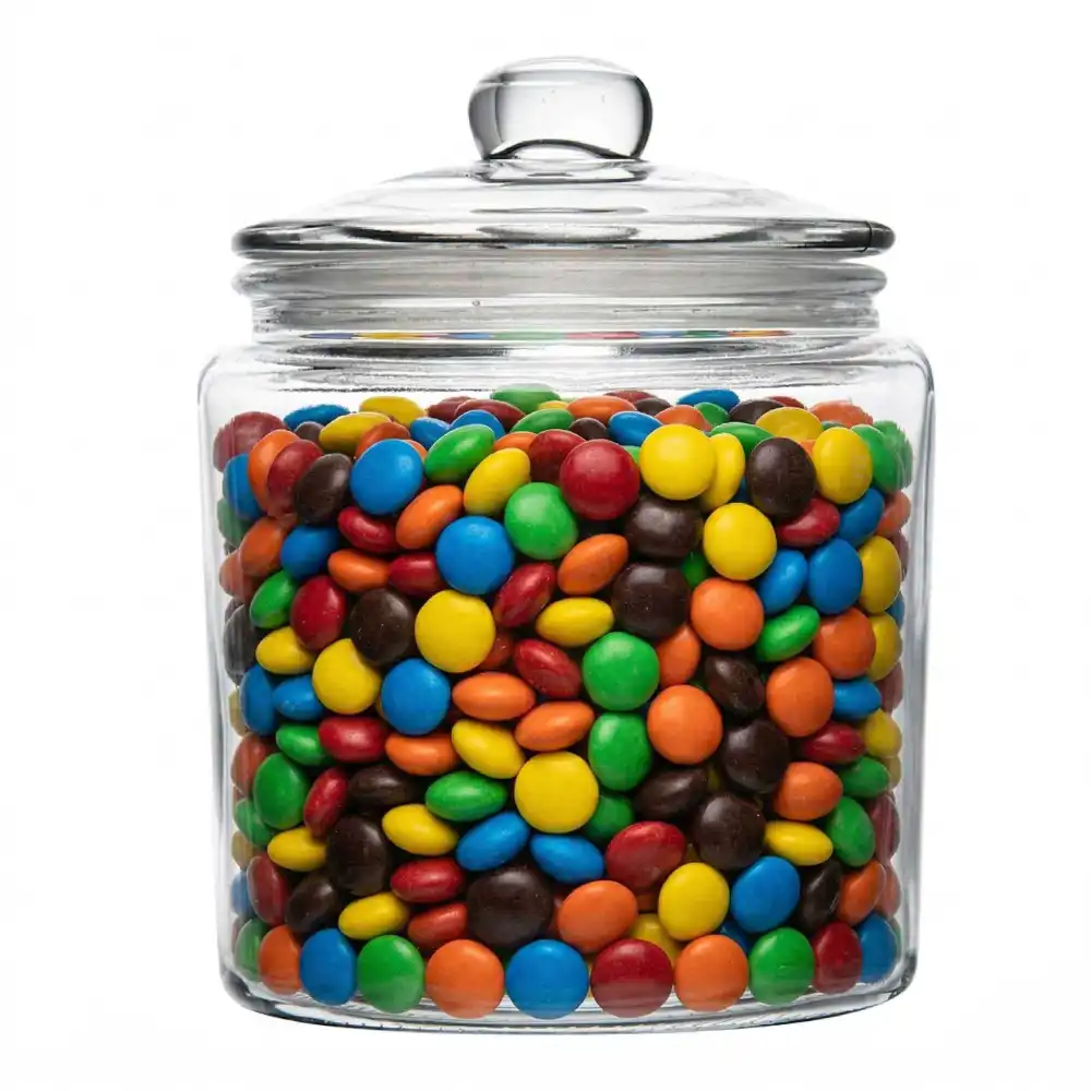 Glass-Lid Spice Pantry Canister