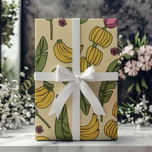 Construction Vehicle Gift Wrapping Paper