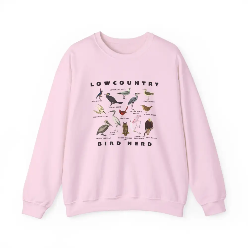 Bird Watcher Graphic Crewneck Sweatshirt