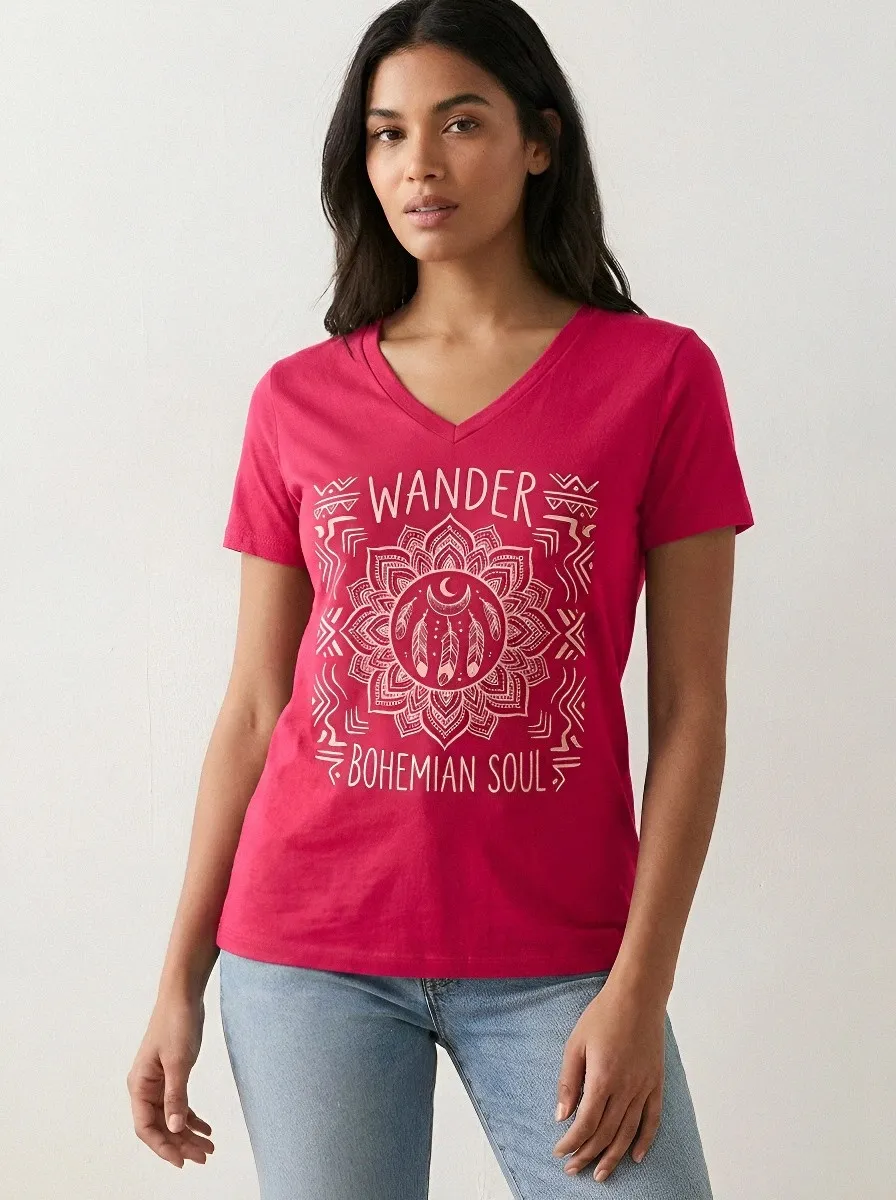 Bohemian Soul Wander T-Shirt Classic