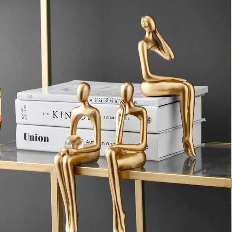 Family Figure Accent Sculpture