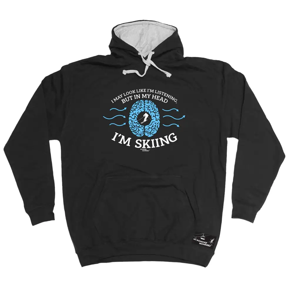 Ski Listening Graphic Hoodie