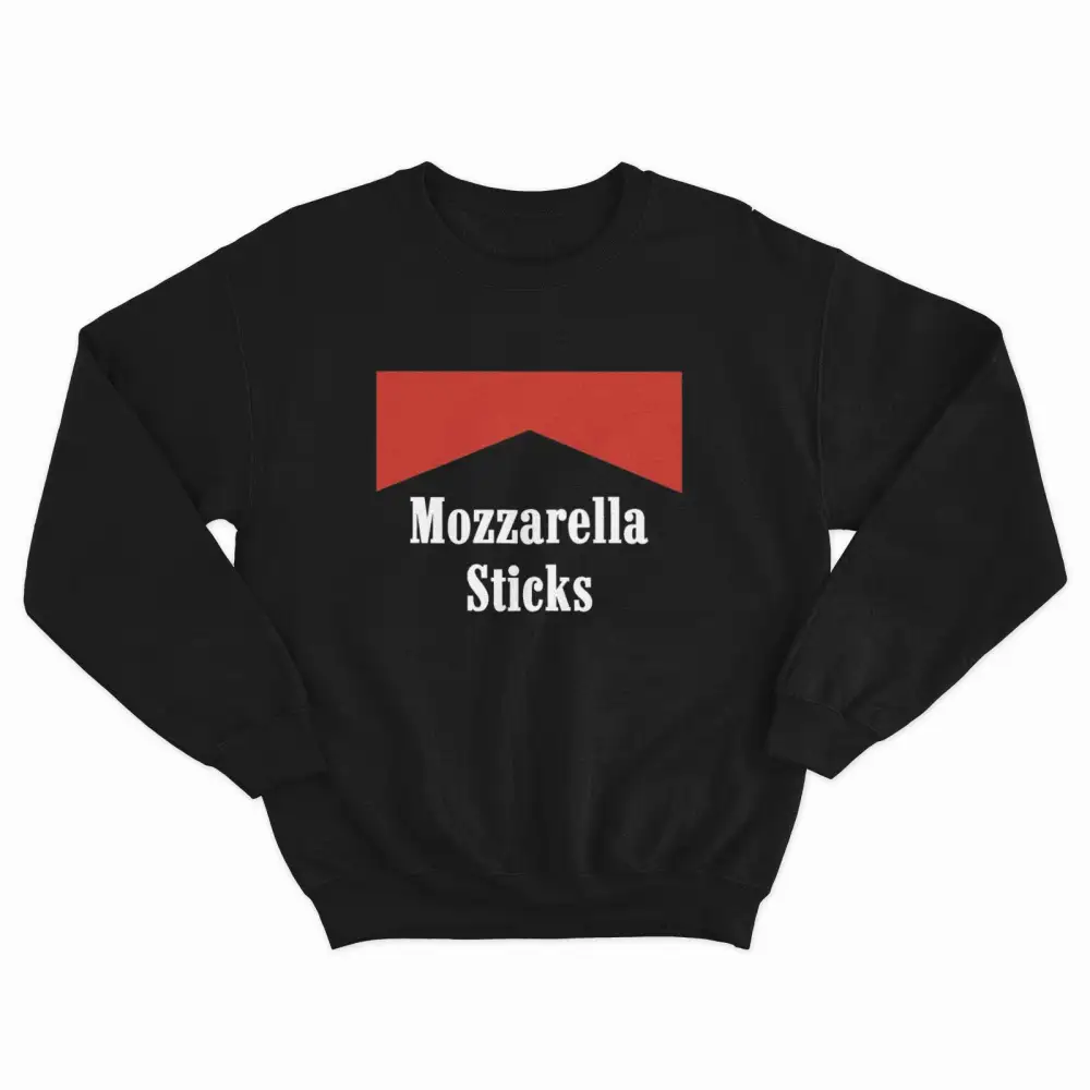 Mozzarella Snack Fleece Crewneck