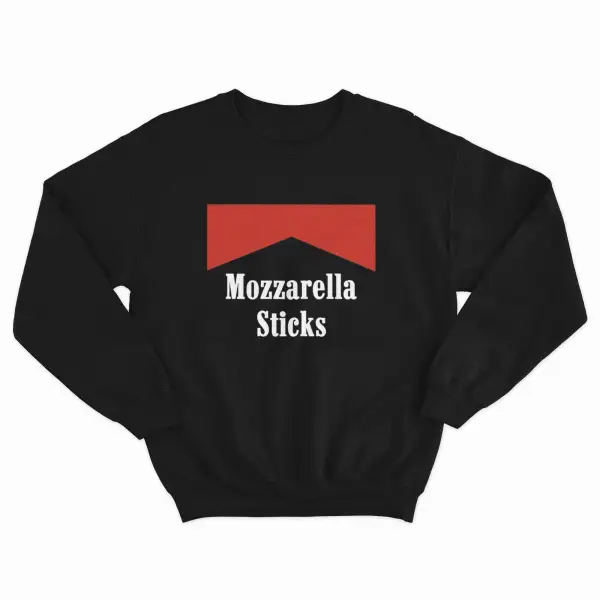 Mozzarella Snack Fleece Crewneck