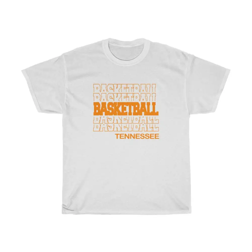 Basketball Tennessee in Modern Stacked Lettering