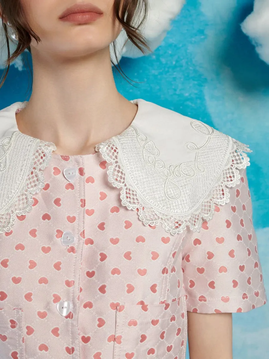 Jacquard Bow Top