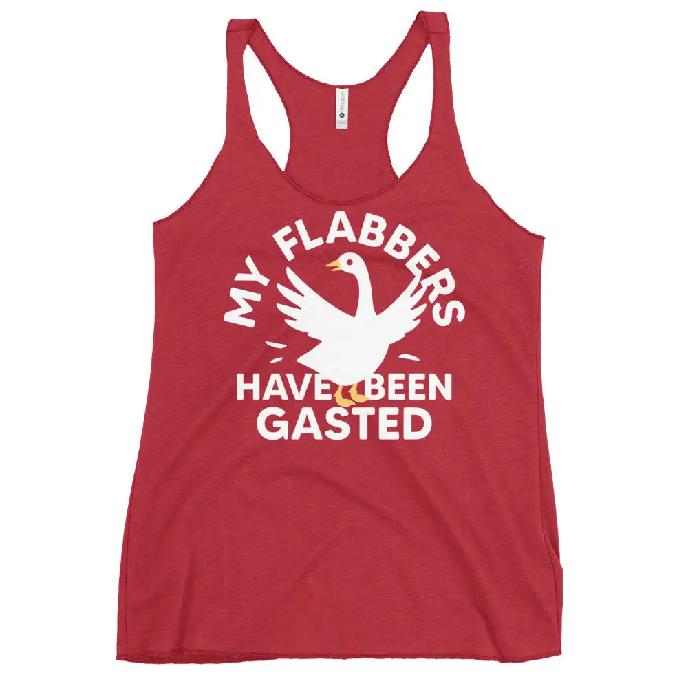 Flabbers Gasted Racerback Tank