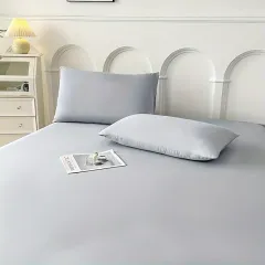 Plain Soft Bed Cover
