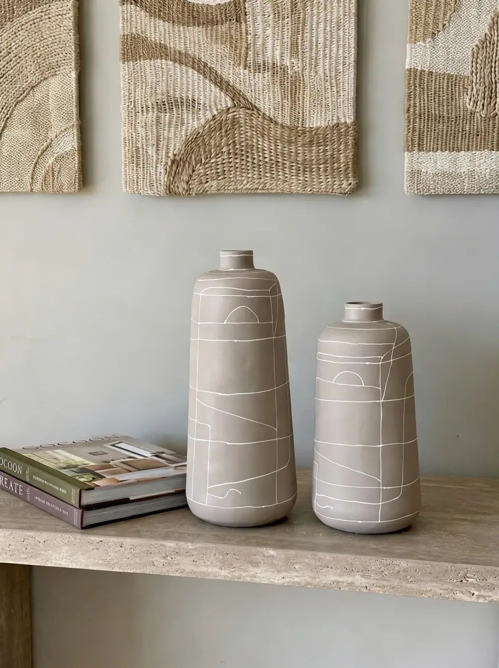 Vase Beige Large