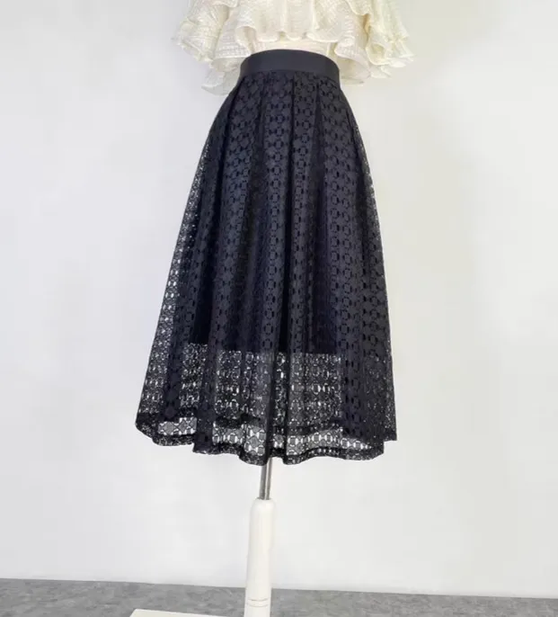 Fresh Festival Everyday Casual Lace Skirt