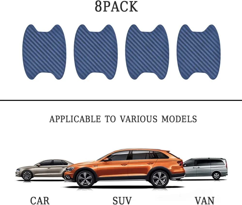 Car Door Cup Protector Film Set