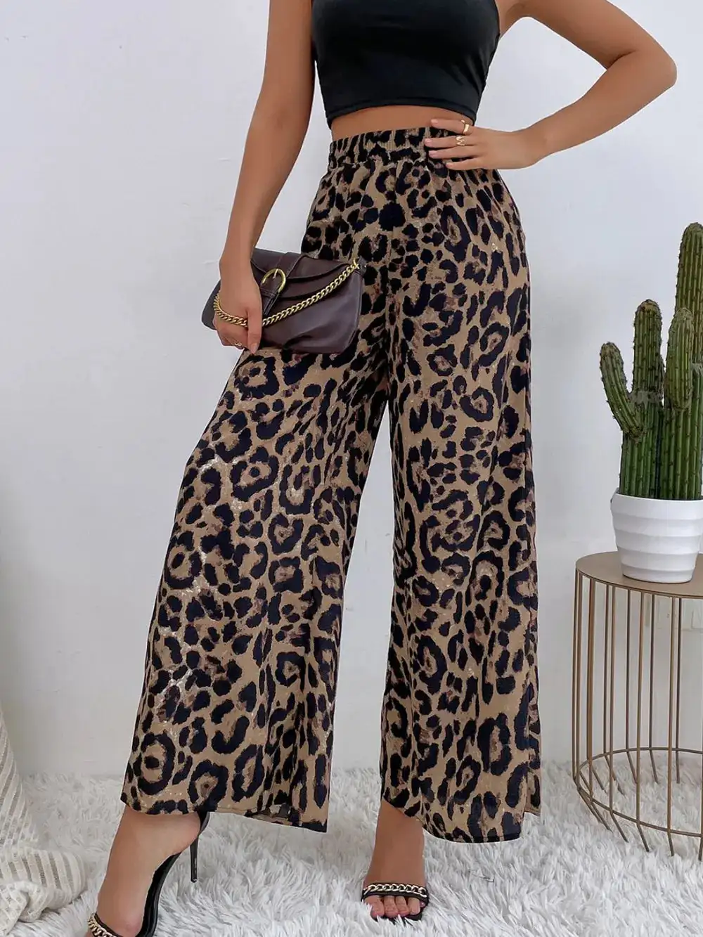 Everyday High Waist Wide Leg Pants