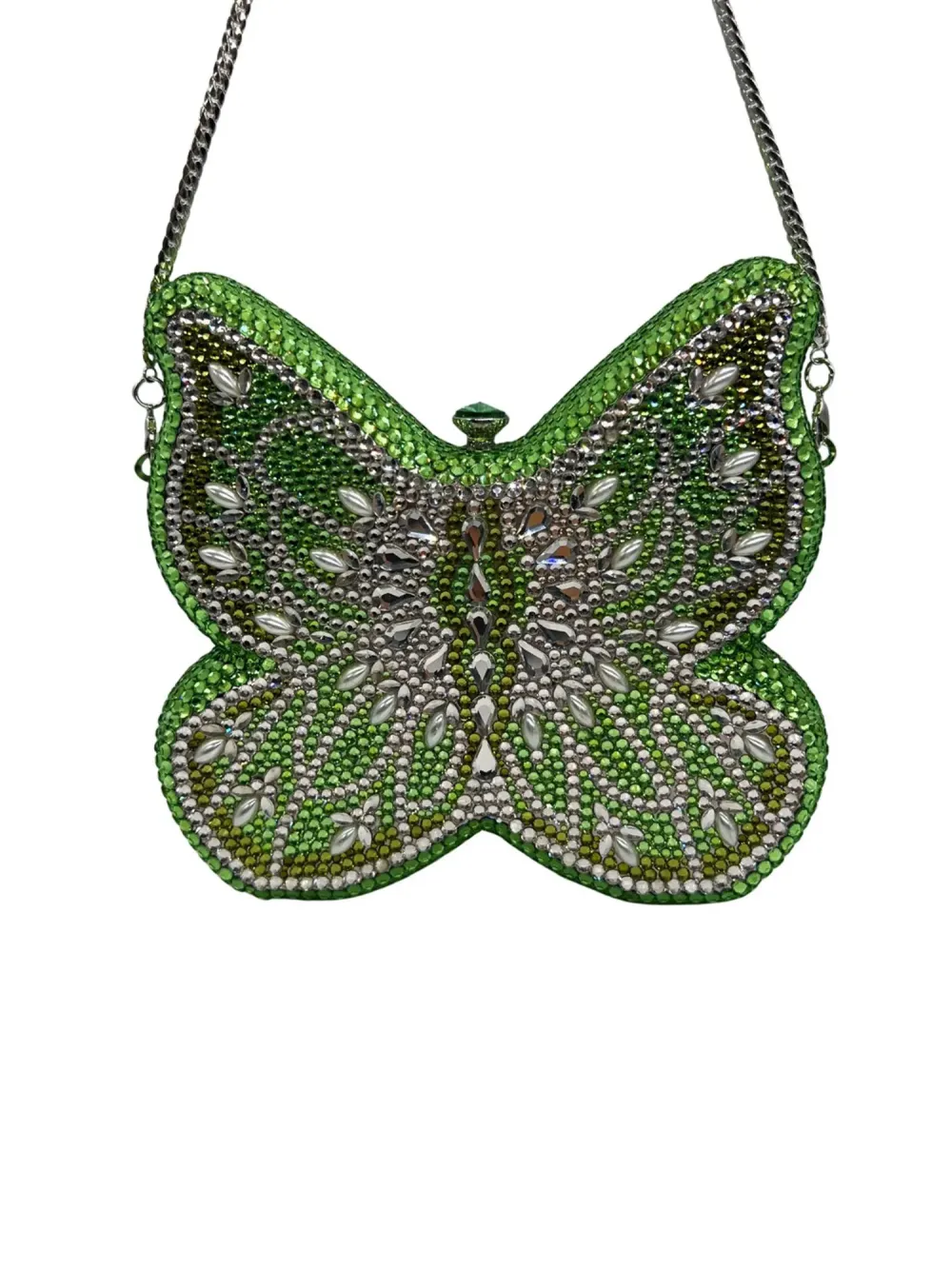 Kiera Rhinestone Butterfly Clutch