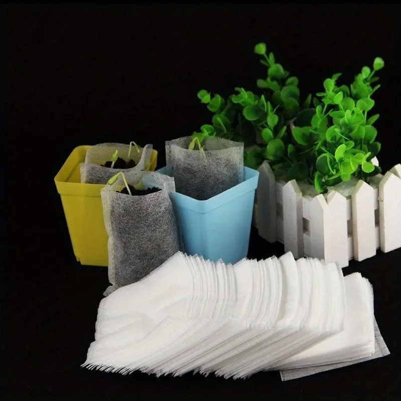 100 Pcs Plant Seedling Grow Bag