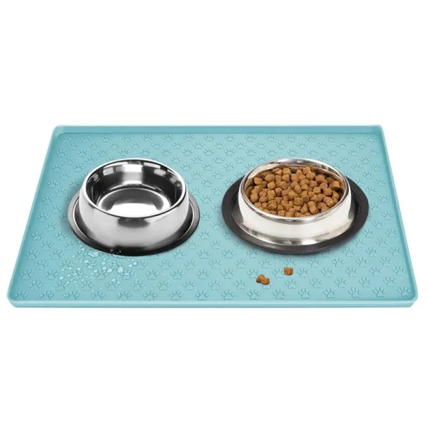 Pet Placemat Nonspill Easy to Clean Foldable