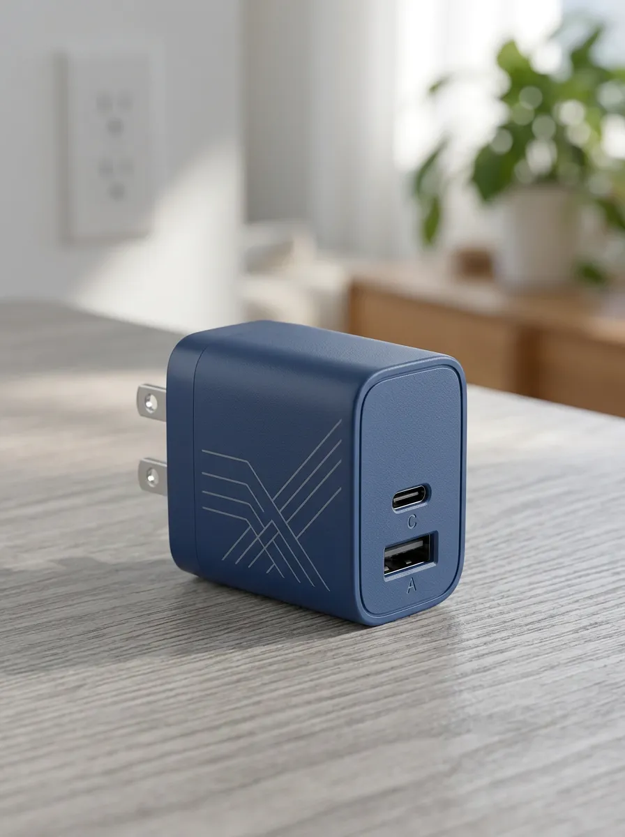 Geometric Pattern Wall Charger