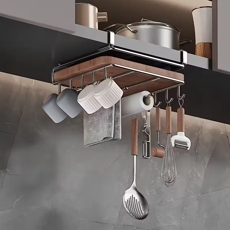 Under-Cabinet Kitchen Storage Rack