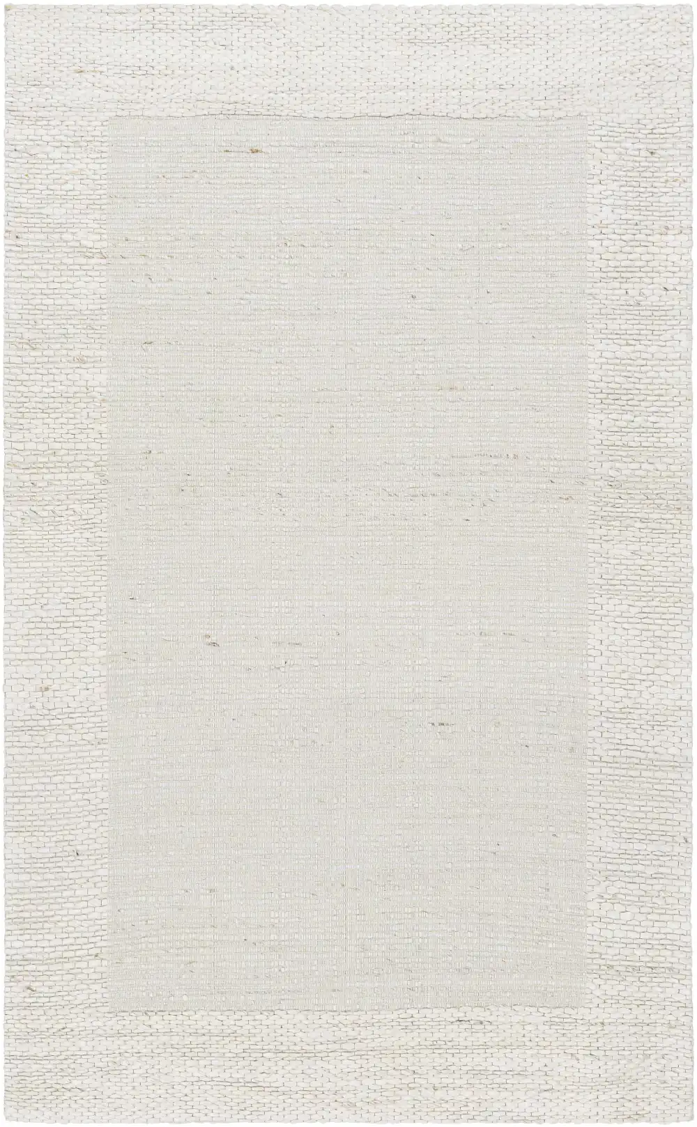 Softened Traditional Jute Area Rug