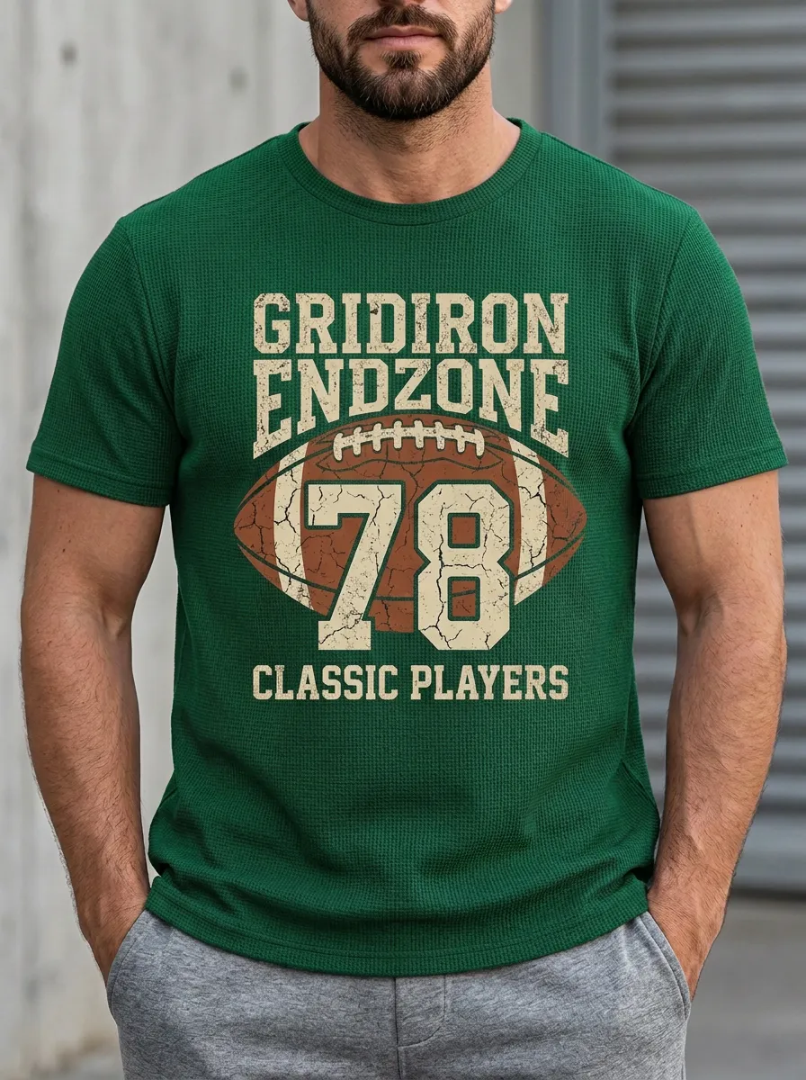 Men's Weekend Gridiron Helmet Graphic T-Shirt