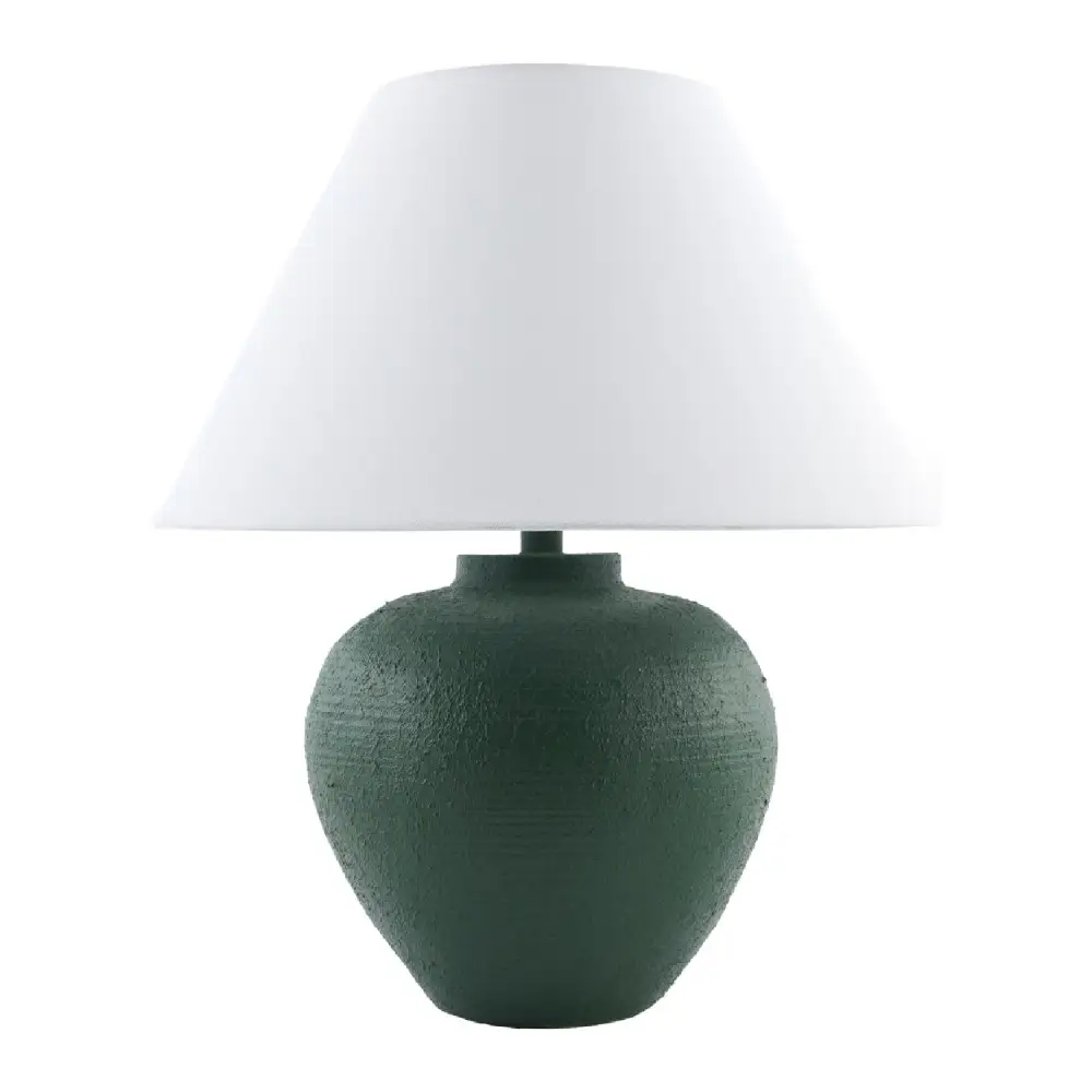 Empire Linen Shade Table Lamp