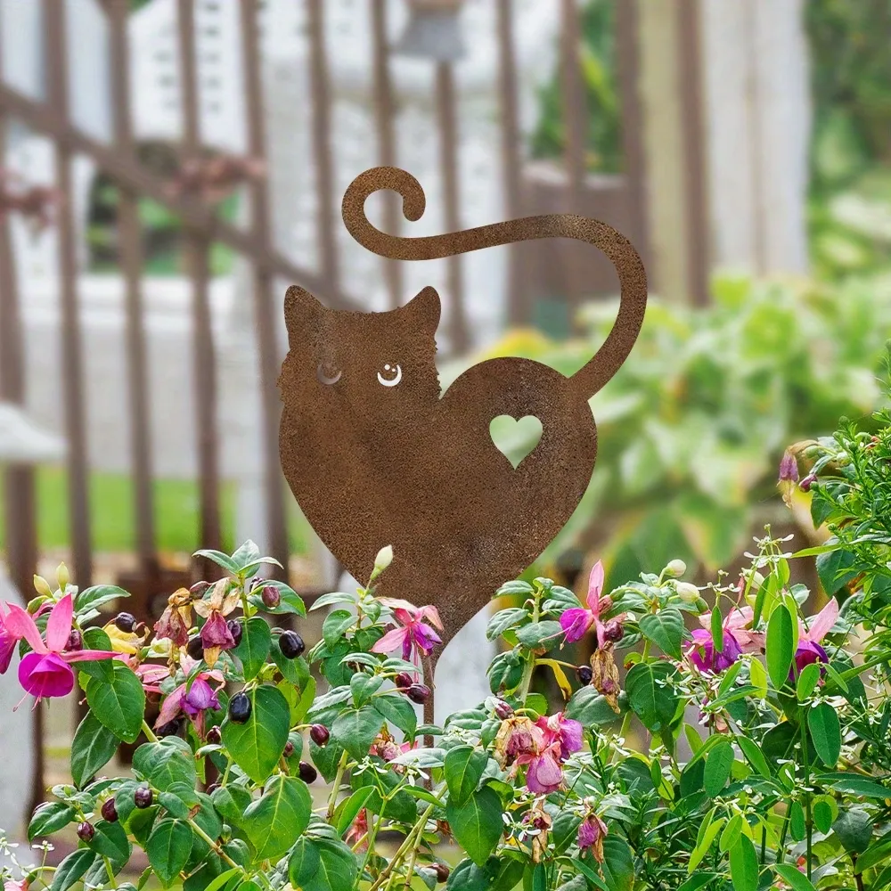 Cat Garden Stake