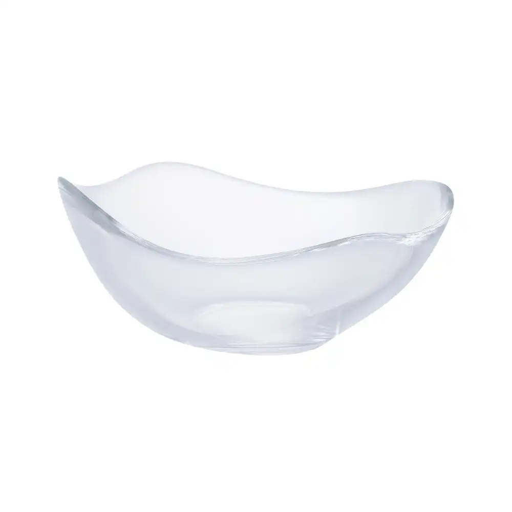 Wavelet Glass Bowl for Dessert Serving