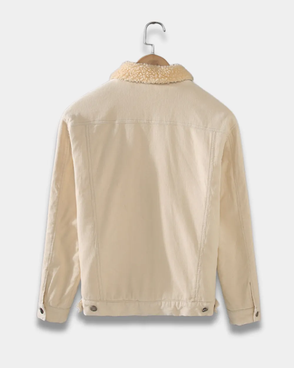 Corduroy Sherpa Collar Jacket