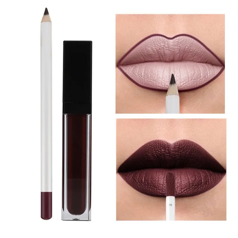 Soft Finish Lip Liner Pencil Set
