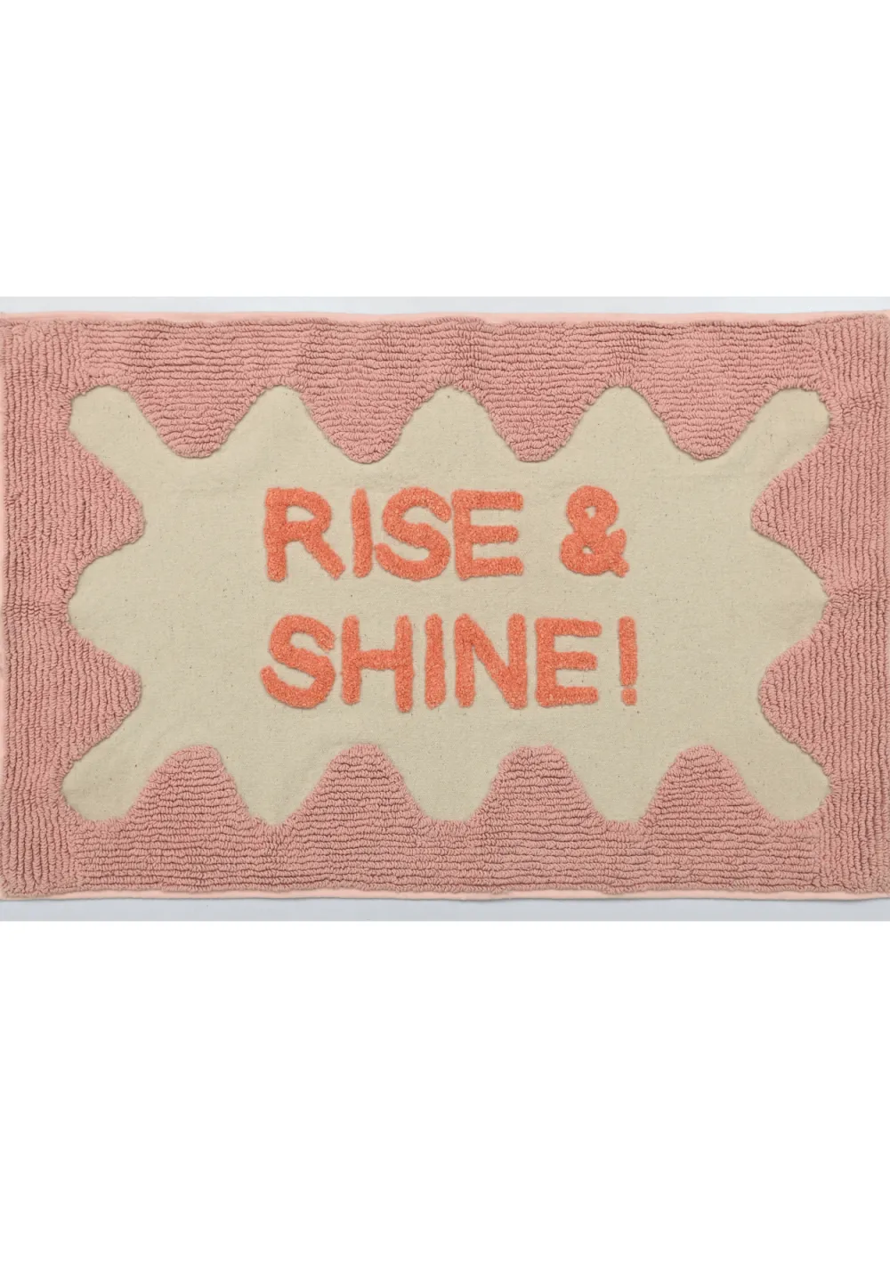Printed Cotton Bathroom Mat