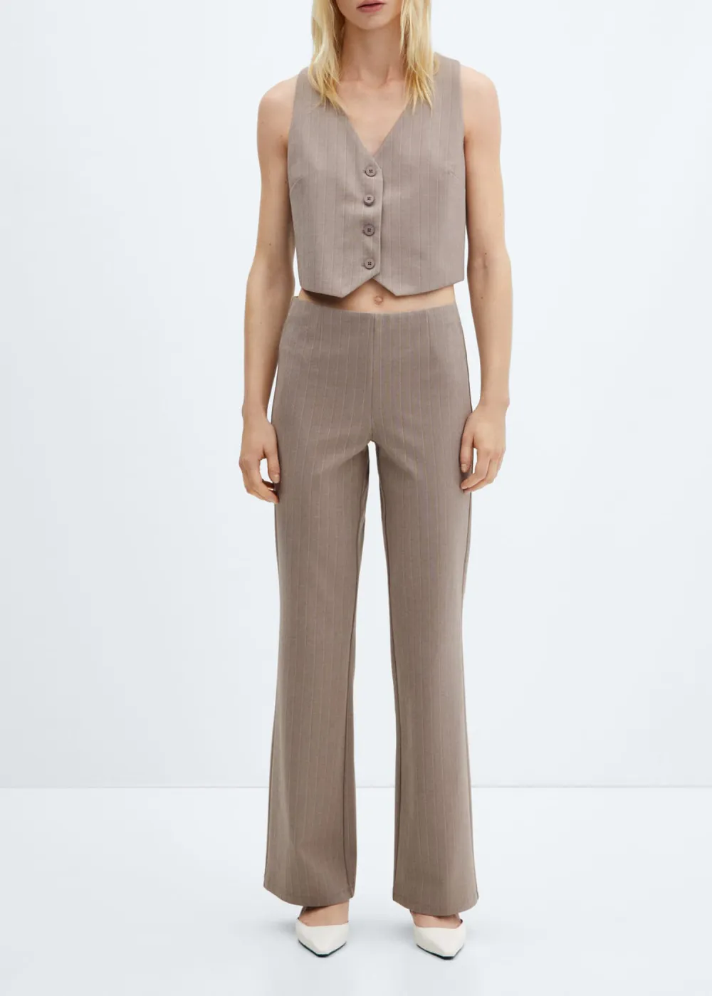 Straight Knitted Pants