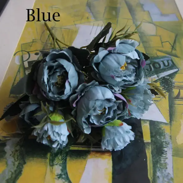 Layered Artificial Peony Bouquet