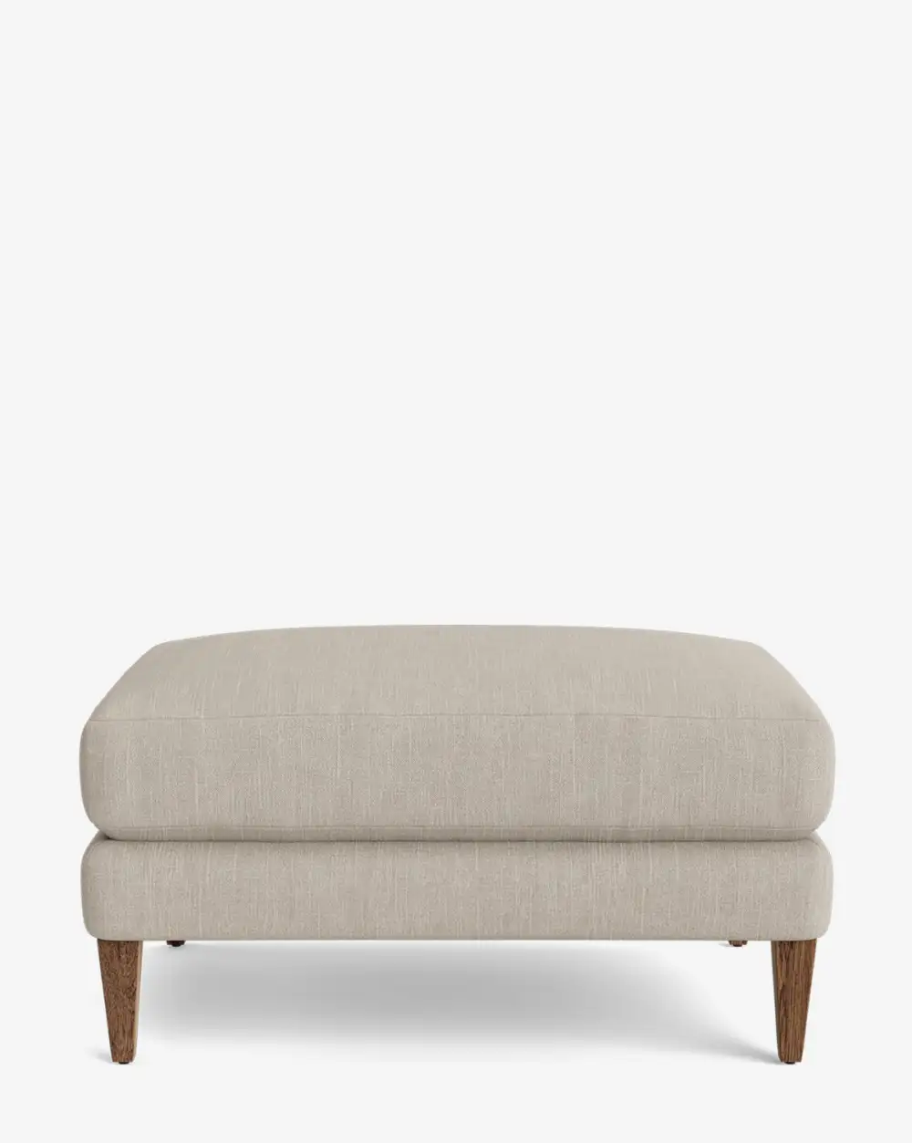 Modern Oak Ottoman