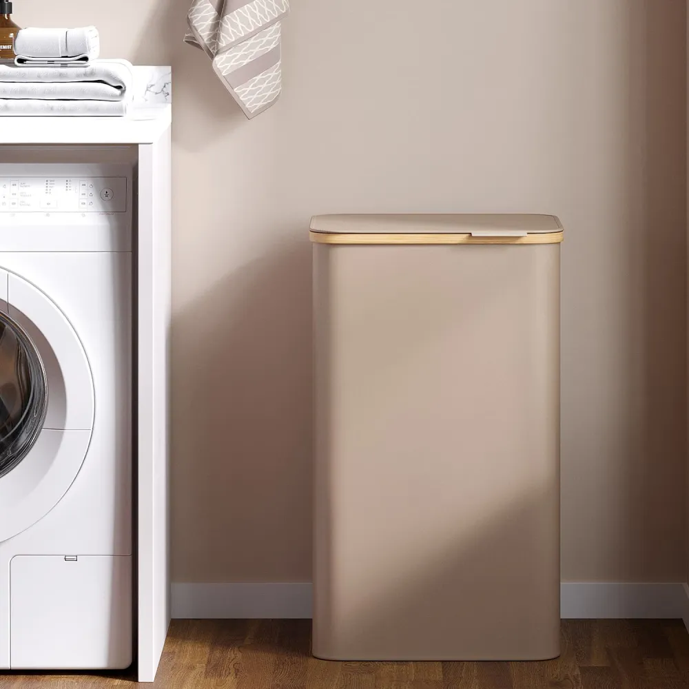 Lidded Foldable Laundry Storage Hamper
