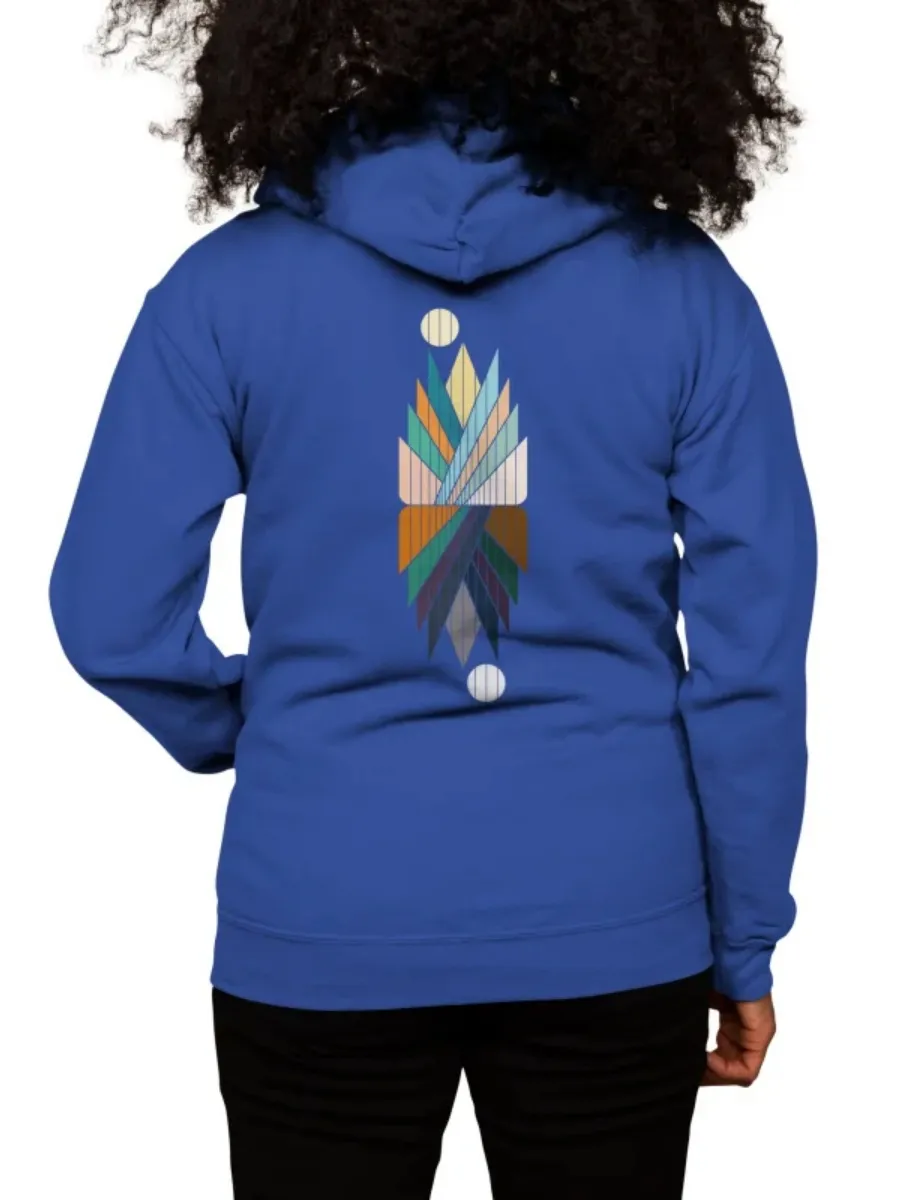 Geometric Abstract Hoodie