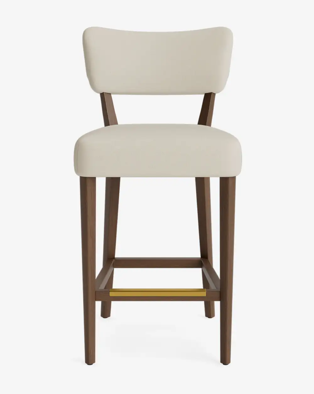 Vintage-Inspired Velvet Stool
