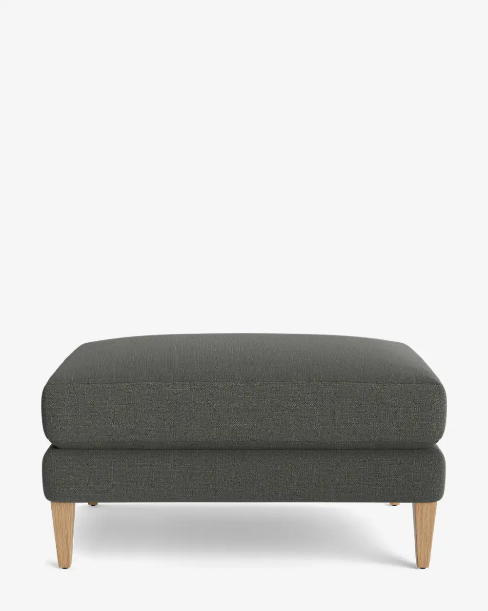 Modern Oak Ottoman