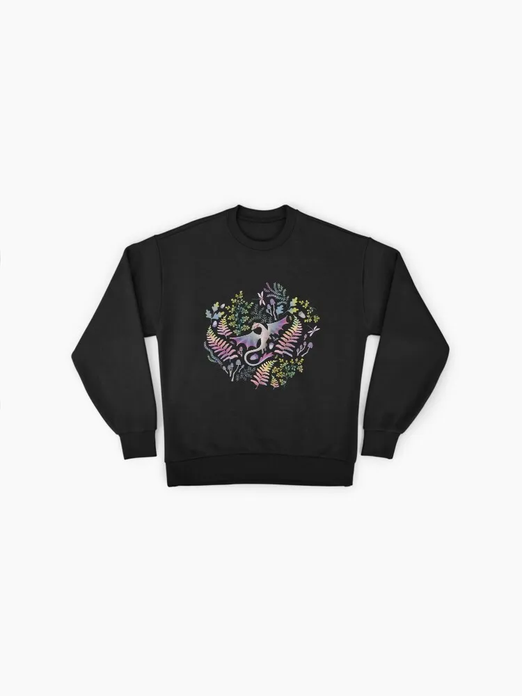 Mythical Winged Goddess Art Sweatshirt