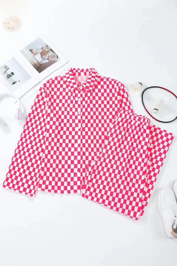Plaid Everyday Lounge Set