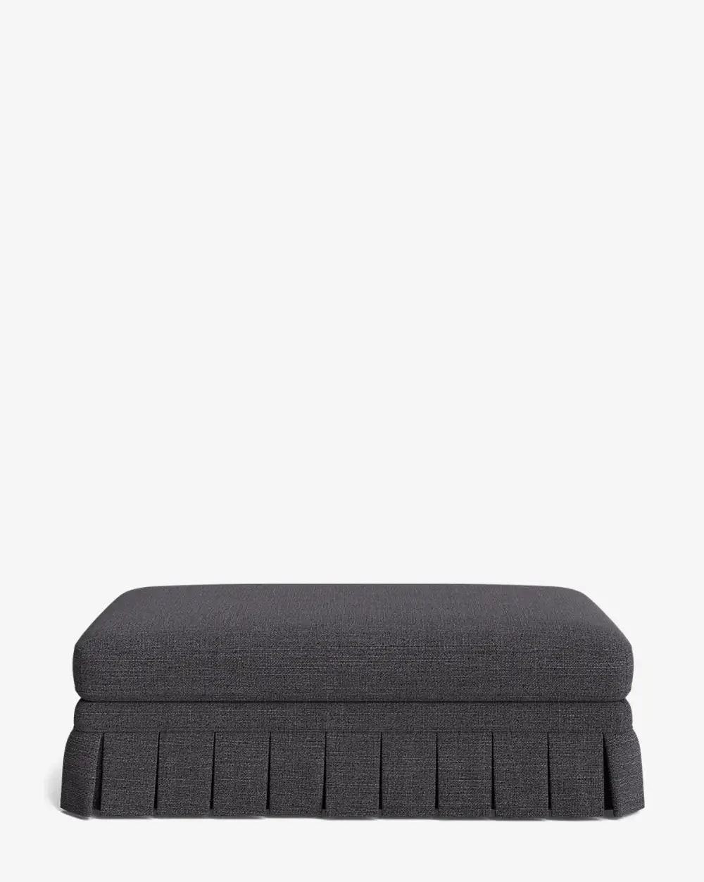 Everyday Pleated Ottoman