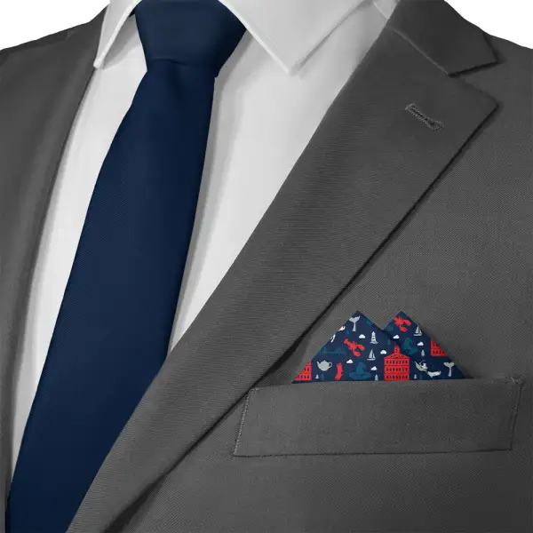 Understated Elegant Suit Pocket Square