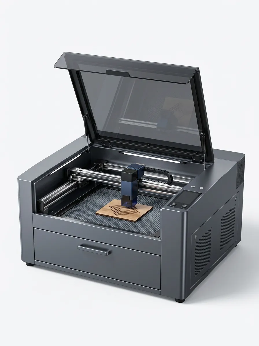Woodworking Desktop Laser Cutting and Engraving Machine for Craft Projects