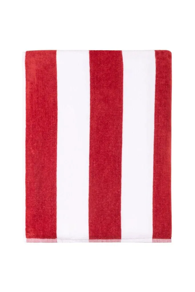 Two Tone Striped Towel